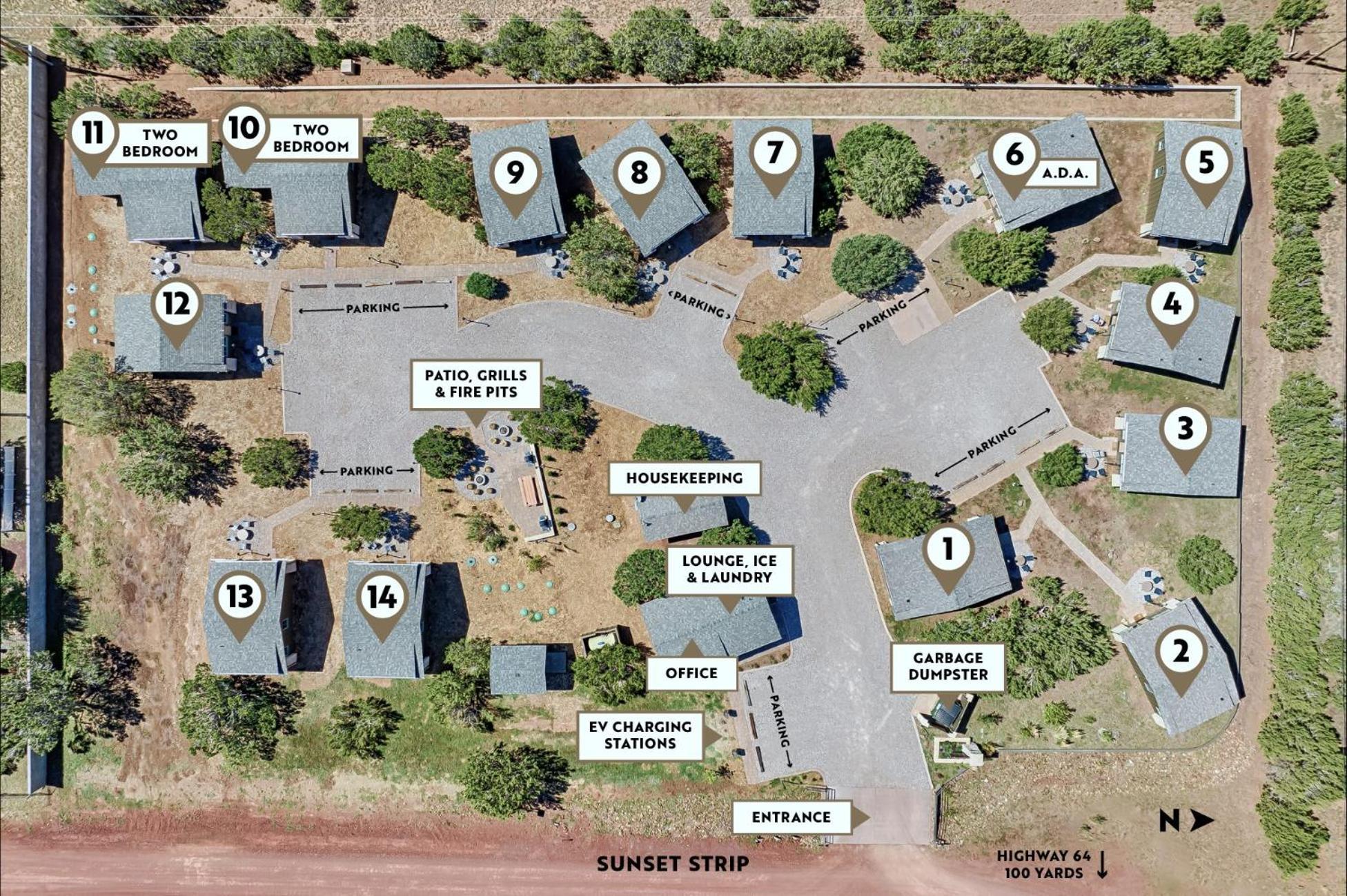 Inn History Grand Canyon Cabin Уилямс Екстериор снимка